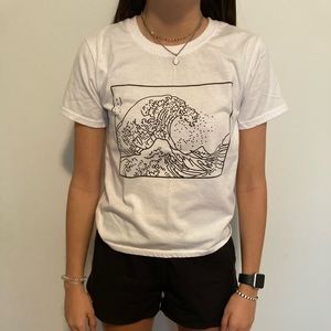 wave t-shirt